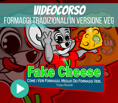 Fake Cheese video corso sui formaggi vegetali