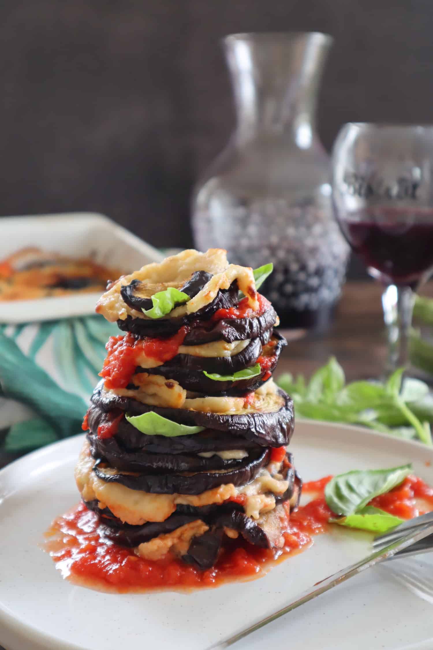 Melanzane alla parmigiana - ricetta vegana light