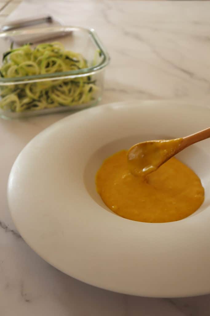 fondo di crema al curry