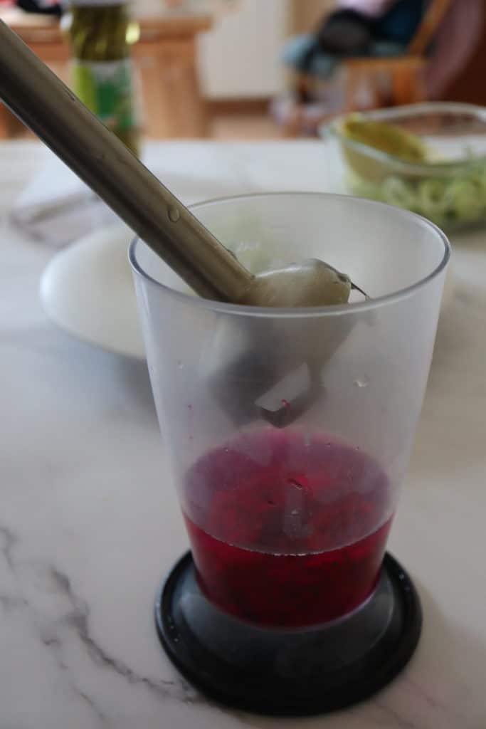 frulla la pitaya con acqua Frulla la pitaya con l'acqua