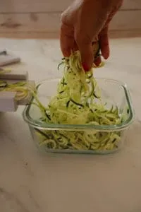Spaghetti di Zucchina