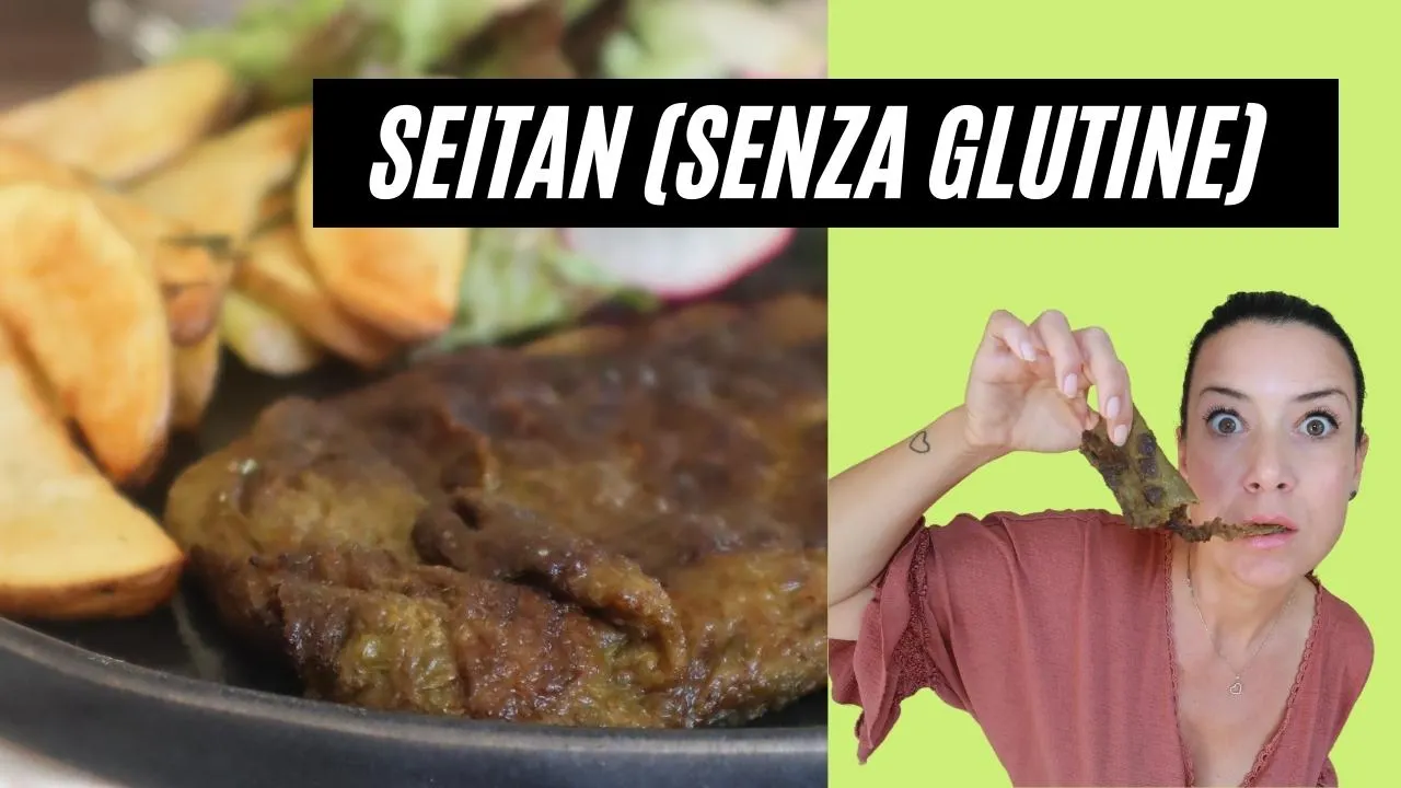 seitan senza glutine, copertina video youtube
