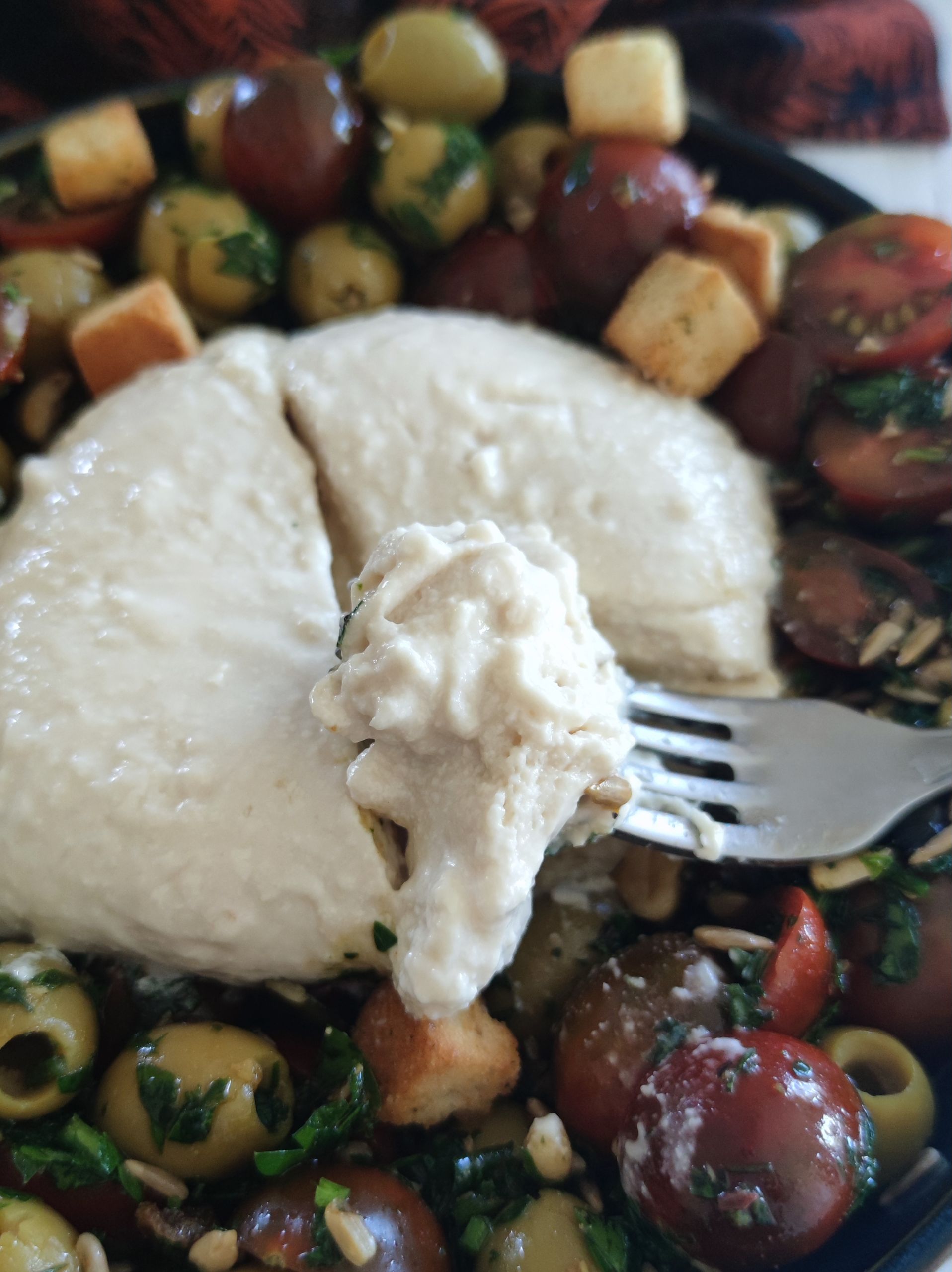 Burrata Vegana Burrata del Video Corso Fake Cheese